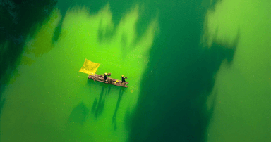 Les gens et la rivière Quay Son