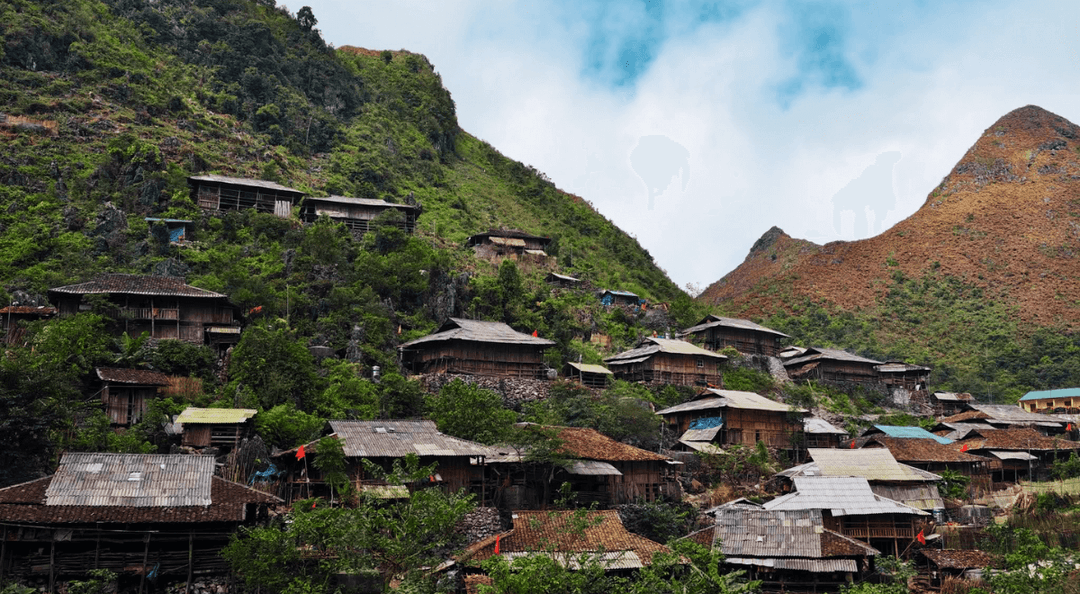 Village de Lo Lo Noir à Bao Lac