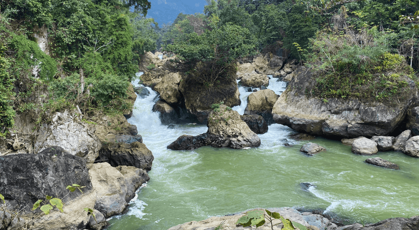 La cascade de Dau Dang, force sauvage du parc de Ba Be