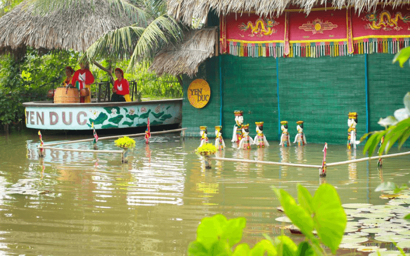 Marionnettes sur l’eau à Yen Duc, l’âme discrète du Vietnam