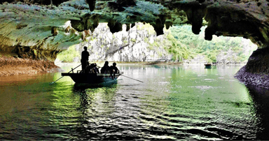 Paysages de la baie de Lan Ha