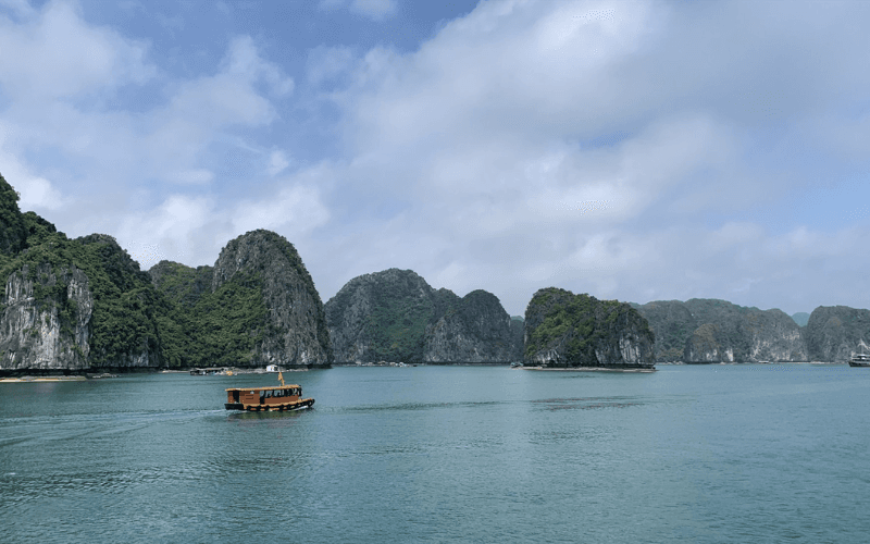 Paysages de la baie de Lan Ha