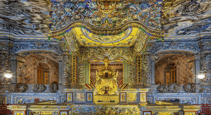 Mausolée de Khai Dinh, modernité impériale à Hué