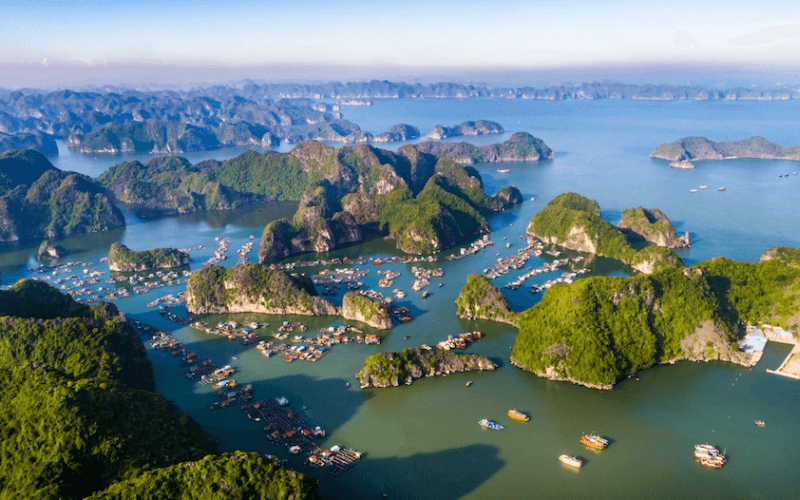 Villages flottants de la baie de Lan Ha : vie sur l’eau