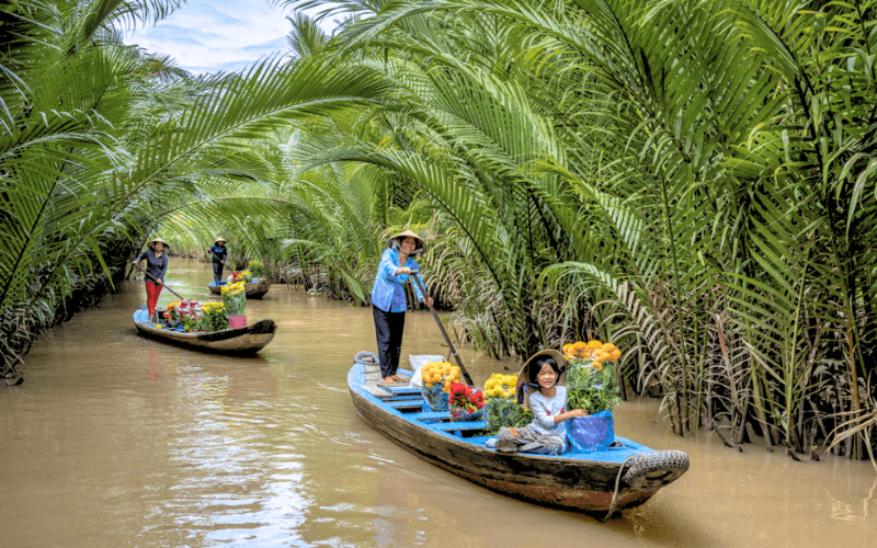 Île de Tan Phong, douceur secrète du Mékong