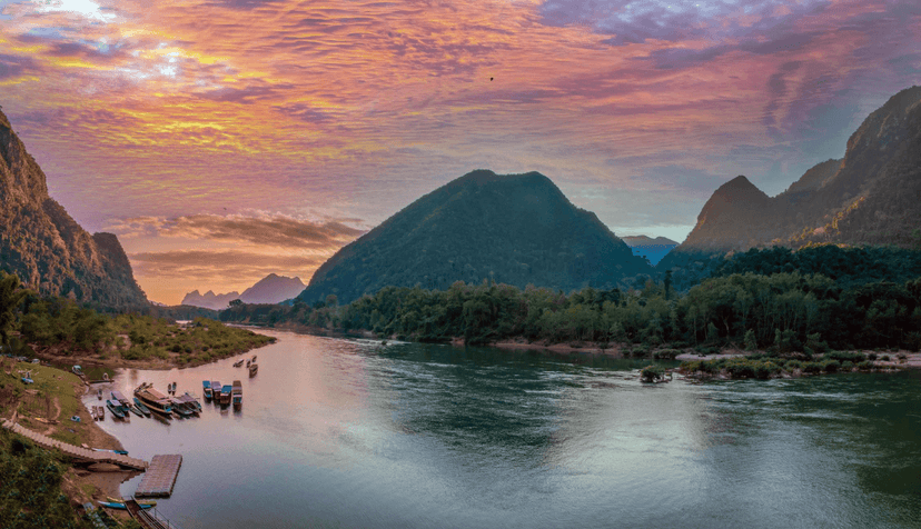 Découvrez Nong Khiaw : havre paisible au bord de la Nam Ou