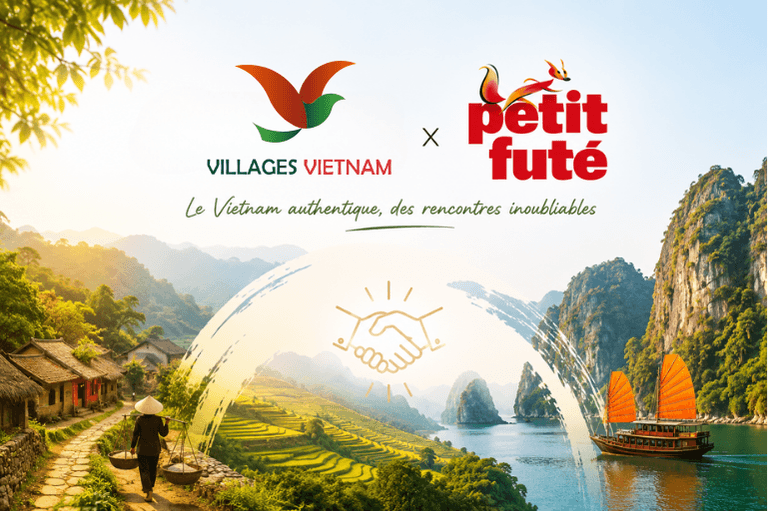 Villages Vietnam à l’honneur en couverture du Petit Futé Vietnam 2026